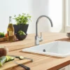 Grohe Concetto Single-Lever Sink Mixer Tap With Swivel Outlet -Espaces Bain Shop 32661003 d2