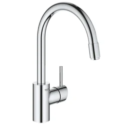 Grohe Concetto Kitchen Sink Mixer With Pull Out Spray - Chrome -Espaces Bain Shop 32663003 l