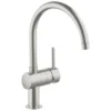 Grohe Minta Kitchen Sink Mixer - SuperSteel