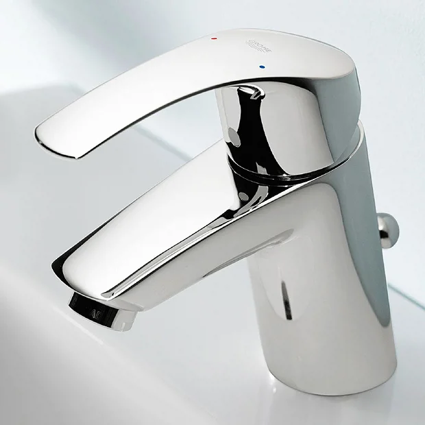 Grohe Eurosmart Mono Basin Mixer With Pop-up Waste 6 Grohe Eurosmart Mono Basin Mixer With Pop-up Waste - Image 4