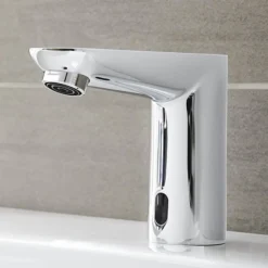 Grohe Euroeco Cosmopolitan E Infra-Red Basin Tap 1/2" - Chrome -Espaces Bain Shop 36272000 d1