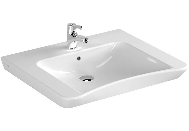 VitrA - S20 65cm Special Needs Accessible Basin - 1 Tap Hole 3 VitrA - S20 65cm Special Needs Accessible Basin - 1 Tap Hole