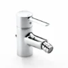 Roca Targa Chrome Bidet Mixer With Pop-up Waste -Espaces Bain Shop 5a6060c00 l