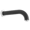 Tre Mercati Milan Black Wall Mounted Bath Spout