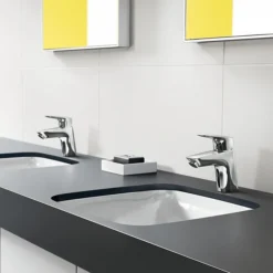 Hansgrohe Logis Single Lever Basin Mixer 70 With 2 Flow Rates Without Waste -Espaces Bain Shop 71070000 d2 5
