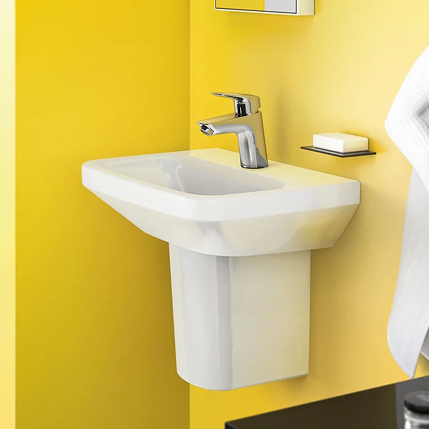 Hansgrohe Logis Basin Mixer 70 For Vented Hot Water Cylinders With Push-open Waste 3 Hansgrohe Logis Basin Mixer 70 For Vented Hot Water Cylinders With Push-open Waste