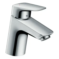 Hansgrohe Logis Single Lever Basin Mixer 70 With Pop-up Waste -Espaces Bain Shop 71070000 l 3