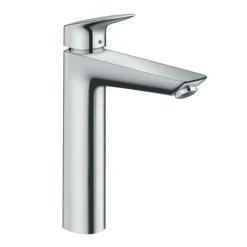 Hansgrohe Logis Single Lever Basin Mixer 190 With Pop-up Waste -Espaces Bain Shop 71090000 l 1
