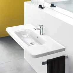 Hansgrohe Logis Single Lever Basin Mixer 100 With Pop-up Waste -Espaces Bain Shop 71100000 d2