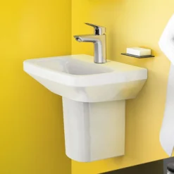 Hansgrohe Logis Single Lever Basin Mixer 100 With Pop-up Waste -Espaces Bain Shop 71100000 d4