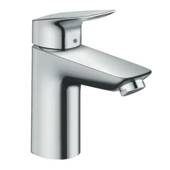 Hansgrohe Logis Single Lever Basin Mixer 100 With Push-open Waste -Espaces Bain Shop 71100000 l 1
