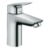 Hansgrohe Logis Single Lever Basin Mixer 100 LowFlow With Pop-up Waste 2 Hansgrohe Logis Single Lever Basin Mixer 100 LowFlow With Pop-up Waste -Espaces Bain Shop 71104000 l