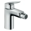 Hansgrohe Logis Single Lever Bidet Mixer 100 With Pop-up Waste -Espaces Bain Shop 71200000 l
