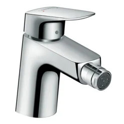 Hansgrohe Logis Single Lever Bidet Mixer 70 With Pop-up Waste