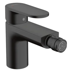 Hansgrohe Vernis Blend Single Lever Bidet Mixer With Pop-up Waste - Matt Black