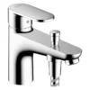 Hansgrohe Vernis Blend Monotrou Single Lever Bath Shower Mixer With 2 Flow Rates -Espaces Bain Shop 71446000 l