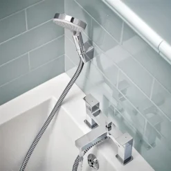 Hansgrohe Vernis Shape Bath Shower Mixer With Kit - Chrome