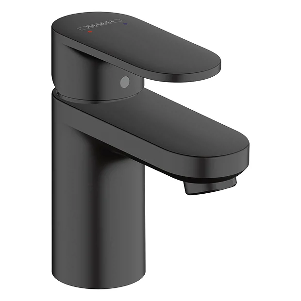 Hansgrohe Vernis Blend Single Lever Basin Mixer 70 With Pop-up Waste - Matt Black 3 Hansgrohe Vernis Blend Single Lever Basin Mixer 70 With Pop-up Waste - Matt Black