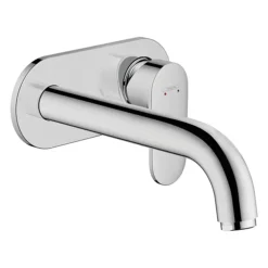 Hansgrohe Vernis Blend Wall Mounted Single Lever Basin Mixer - Chrome -Espaces Bain Shop 71576000 l