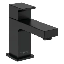 Hansgrohe Vernis Shape Pillar Tap 70 For Cold Water Without Waste - Matt Black