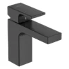 Hansgrohe Vernis Shape Single Lever Basin Mixer 100 CoolStart With Pop-up Waste - Matt Black -Espaces Bain Shop 71594670 l