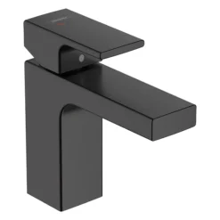Hansgrohe Vernis Shape Single Lever Basin Mixer 100 CoolStart With Pop-up Waste - Matt Black
