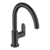 Hansgrohe Vernis Blend M35 Single Lever Kitchen Mixer Tap 210 With Swivel Spout - Matt Black -Espaces Bain Shop 71870670 l