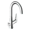 Hansgrohe Talis M51 Single Lever Kitchen Mixer 220 With Shut-Off Valve -Espaces Bain Shop 72811000 l