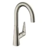 Hansgrohe Talis M51 Single Lever Kitchen Mixer 220 - Stainless Steel -Espaces Bain Shop 72814800 l