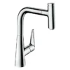 Hansgrohe Talis Select M51 Single Lever Kitchen Mixer 220 With Pull Out Spray - Chrome