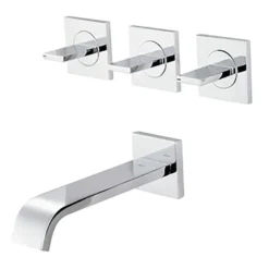 Roca Flat Concealed Bath Shower Mixer