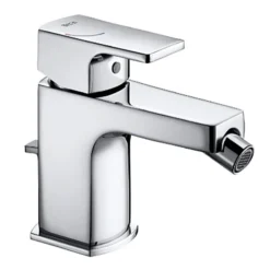 Roca Escuadra Cold Start Bidet Mixer With Pop-up Waste