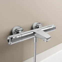 Ideal Standard Ceratherm T50 Exposed Thermostatic Wall Mounted Bath Shower Mixer