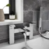Amos Modern Bath Shower Mixer Incl. Shower Kit -Espaces Bain Shop amo002detail1