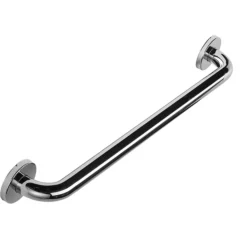 Croydex 600mm Stainless Steel Chrome Straight Grab Bar -Espaces Bain Shop ap501241ai3
