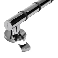 Croydex Grab N Grip L-Shaped 480mm Rail Grab Bar - Chrome -Espaces Bain Shop ap531041ai2