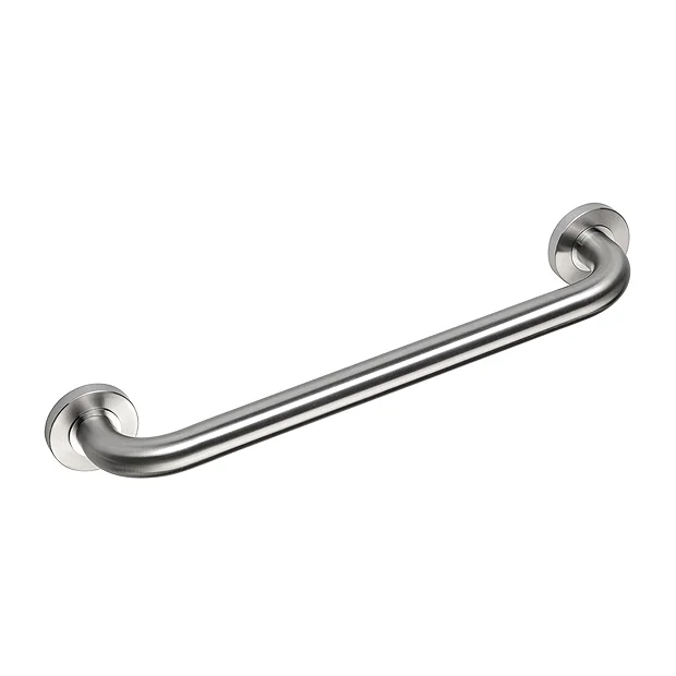 Croydex 450mm Brushed Stainless Steel Anti Viral Grab Bar 4 Croydex 450mm Brushed Stainless Steel Anti Viral Grab Bar - Image 2