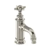 Arcade Mini Monobloc Basin Mixer - Nickel - Various Tap Head Options -Espaces Bain Shop arc35 ln