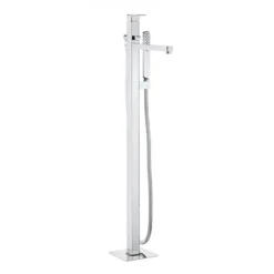 Crosswater - Atoll Floor Mounted Freestanding Bath Shower Mixer -Espaces Bain Shop at416fc l