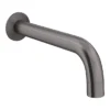 Arezzo Gunmetal Grey Wall Mounted Bath Spout -Espaces Bain Shop az140gm nw l
