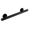 Arezzo 460mm Matt Black Straight Grab Rail -Espaces Bain Shop az18smb l