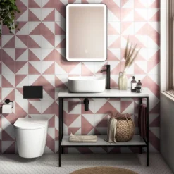 Arezzo Fluted Round Matt Black High Rise Mono Basin Mixer Tap -Espaces Bain Shop az2ltmbf d4