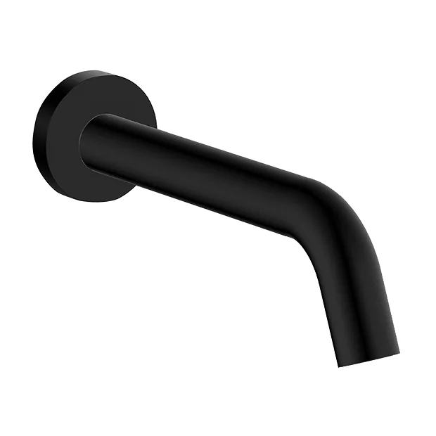 Arezzo Matt Black Infrared Sensor Wall Mounted Mixer Tap 4 Arezzo Matt Black Infrared Sensor Wall Mounted Mixer Tap - Image 2