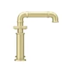 Arezzo Brushed Brass Industrial Style Bath Filler -Espaces Bain Shop azisbb03 n d3