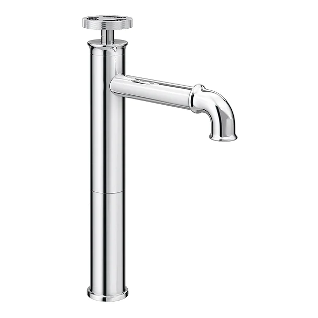Arezzo Chrome Industrial Style High Rise Basin Mixer 4 Arezzo Chrome Industrial Style High Rise Basin Mixer - Image 2