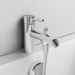 Ideal Standard Ceraline 1 Hole Bath Shower Mixer -Espaces Bain Shop bc191aa d3