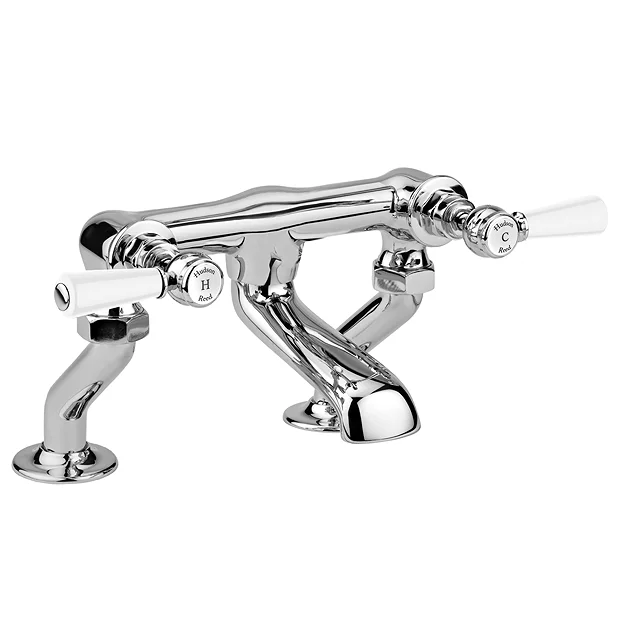 Hudson Reed Topaz Lever Deck Mounted Bath Filler 3 Hudson Reed Topaz Lever Deck Mounted Bath Filler