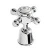 Hudson Reed Topaz Dome Deck Mounted Bath Shower Mixer + Shower Kit -Espaces Bain Shop bc304dx d1
