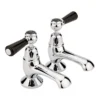 Hudson Reed Topaz Black Lever Bath Taps 2 Hudson Reed Topaz Black Lever Bath Taps -Espaces Bain Shop bc402dl l1