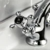 Hudson Reed Topaz Black Mono Basin Mixer Tap + Pop Up Waste